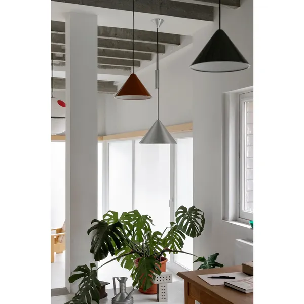 Compass Pendant Ø43 Brushed Aluminum