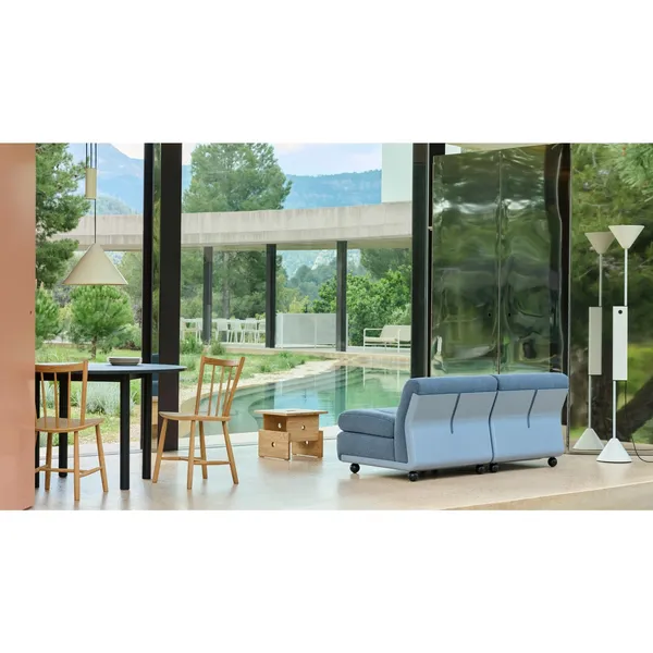 Twist Floor Lamp Cream White