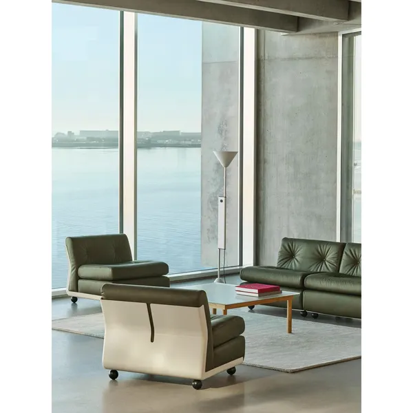 Twist Floor Lamp Cream White