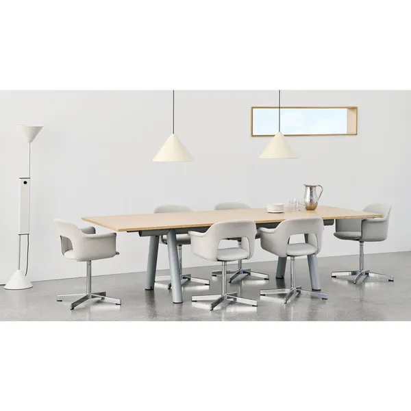 Twist Floor Lamp Cream White