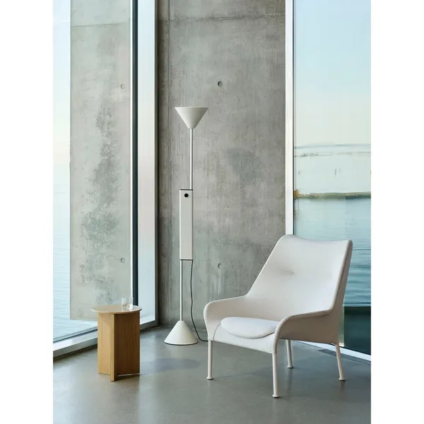 Twist Floor Lamp Cream White