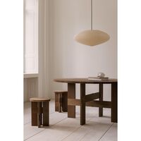 Mio Dining Table Ø160 Solid Stained Oak
