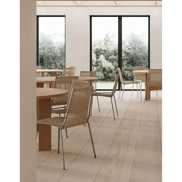 Mio Dining Table Ø160 Solid Stained Oak