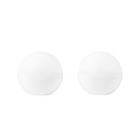 Alba Tragbare Lampe, 2 Stück, Glänzend Weiß