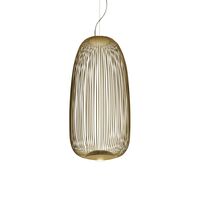 Spokes 1 Taklampa med LED Guld
