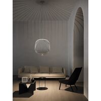 Spokes 2 Pendelleuchte mit LED Schwarz