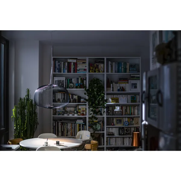 Spokes 3 Pendelleuchte mit LED Schwarz