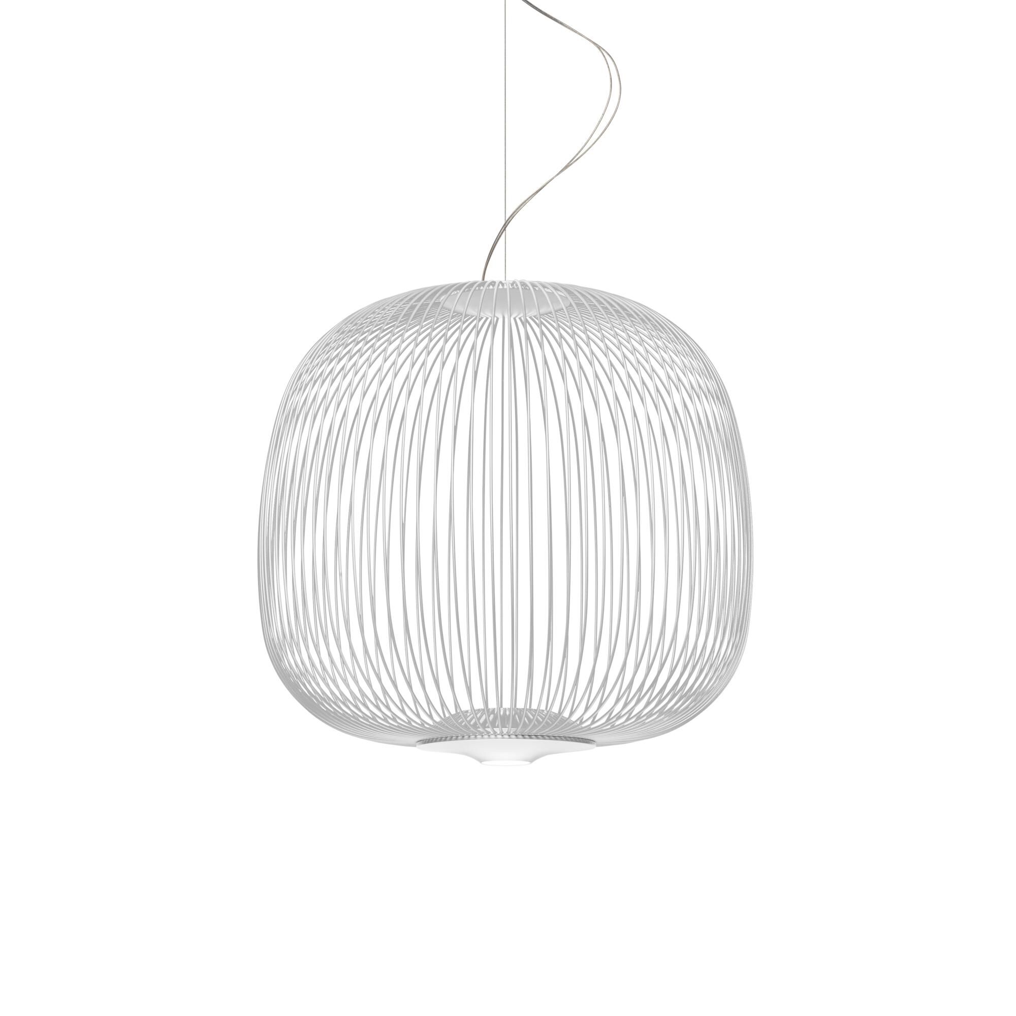 Spokes 2 Midi Pendel med LED Hvid