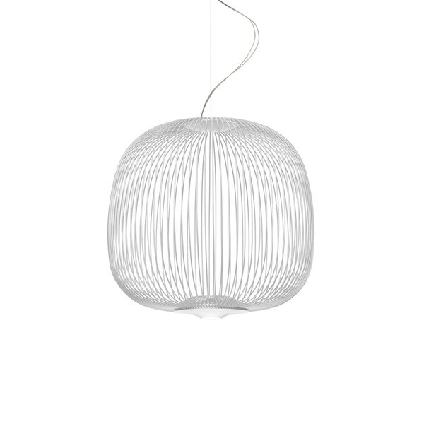 Spokes 2 Midi Pendel med LED Hvid