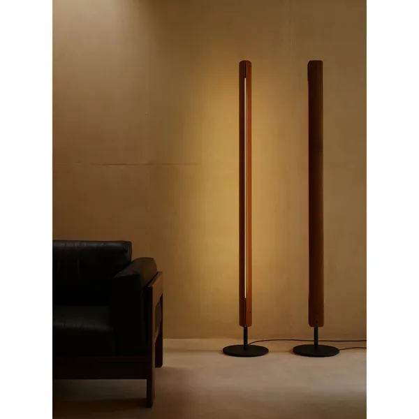 Seki-Han Stehlampe Braun