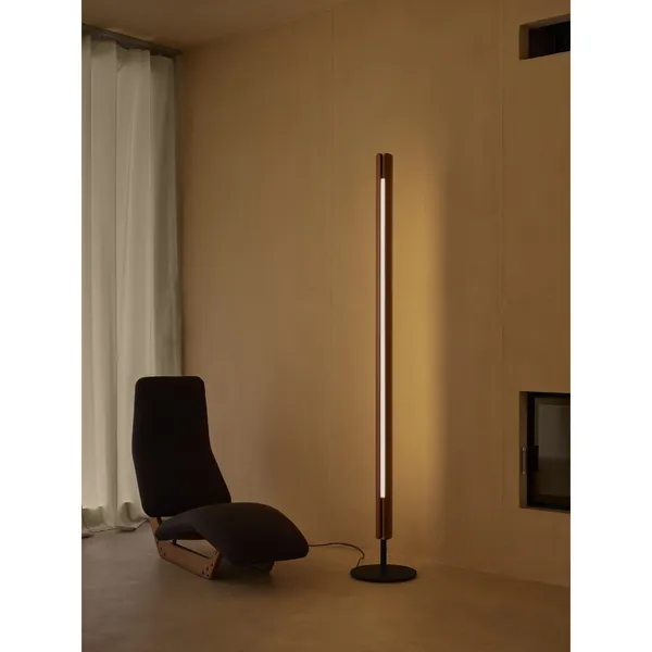 Seki-Han Stehlampe Braun