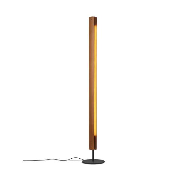 Seki-Han Stehlampe Braun