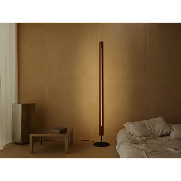 Seki-Han Stehlampe Braun