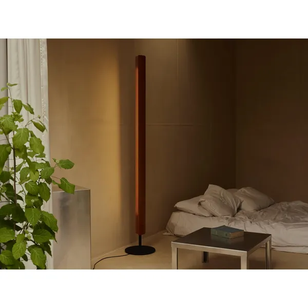 Seki-Han Stehlampe Braun