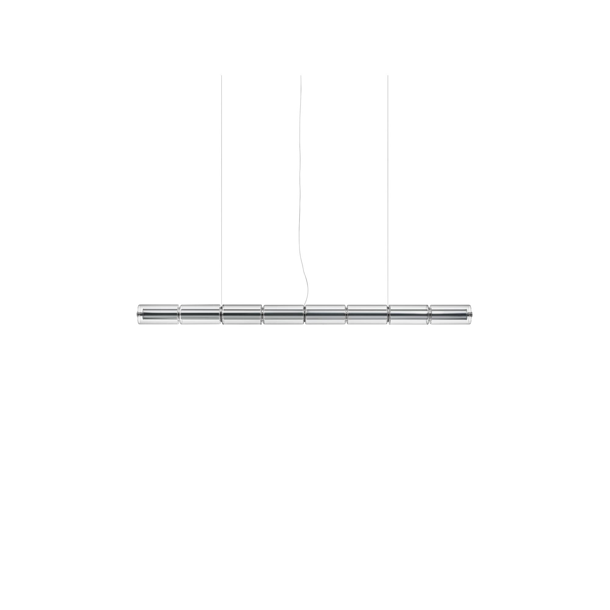 Luce Cilindrica S1 Taklampa Transparent