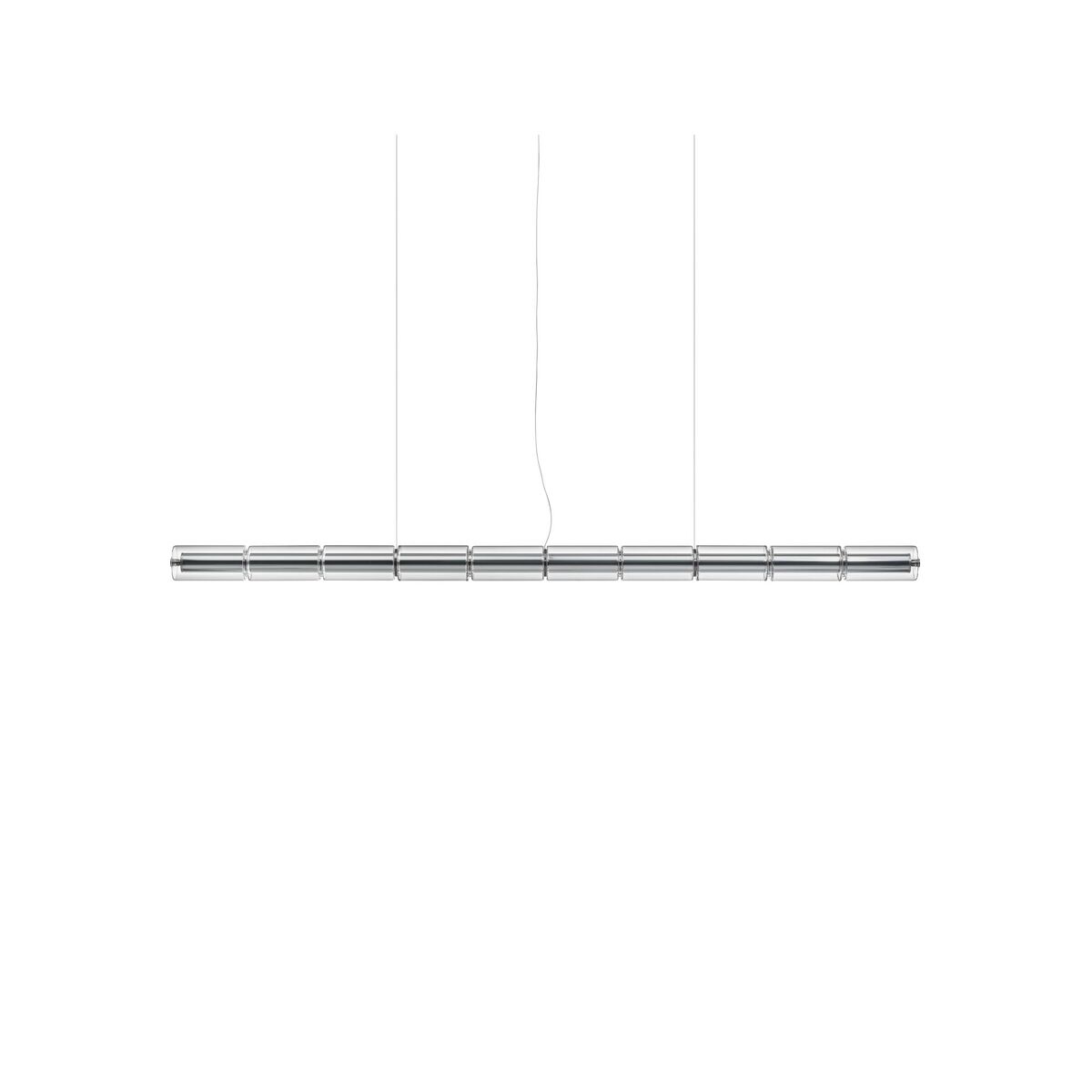 Luce Cilindrica S2 Pendel Transparent