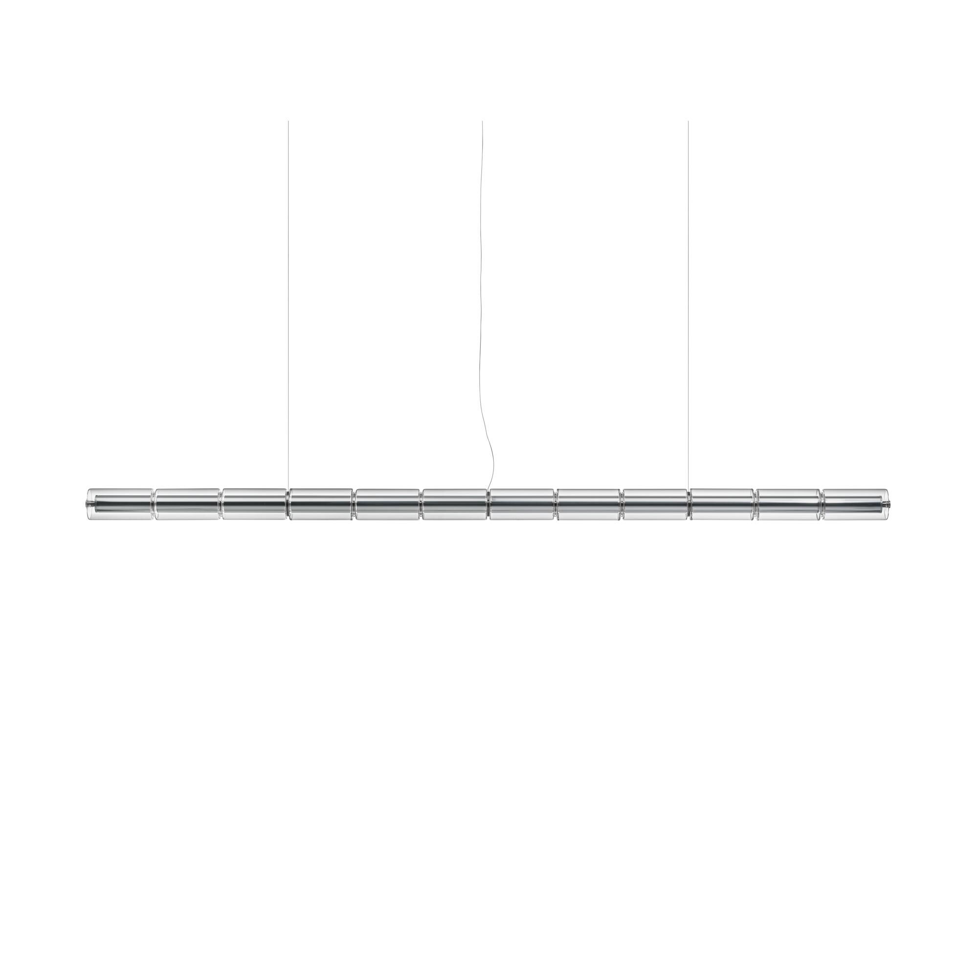 Luce Cilindrica S3 Taklampa Transparent