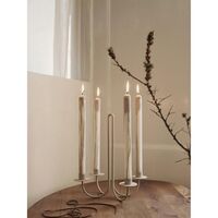 Drip Candle Set van 2 Donkere Chocolade