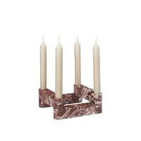Newel Modular Candlestick Rosso