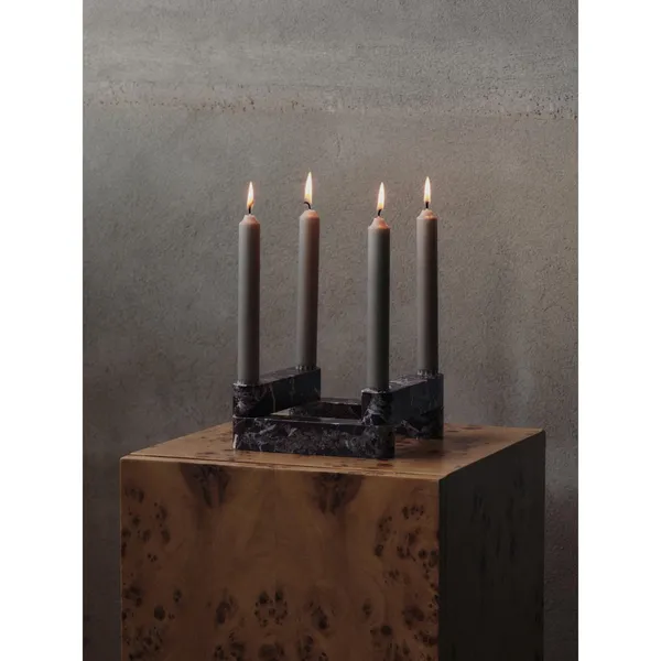 Newel Modular Candlestick Rosso