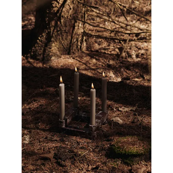 Newel Modular Candlestick Rosso