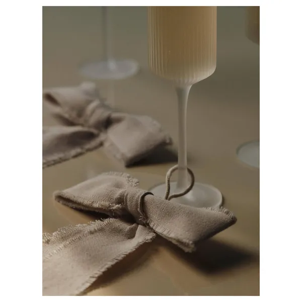 Ripple Champagne Glas 15cl Sæt af 2 Frostet