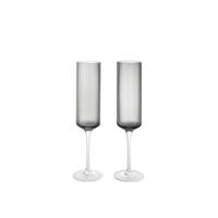 Ripple Champagner 15cl 2er-Set Grau