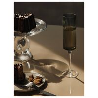 Ripple Champagner 15cl 2er-Set Grau