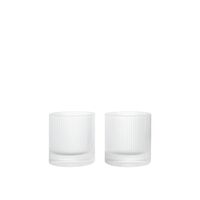 Ripple Tumbler Glas 25cl 2er-Set Klar