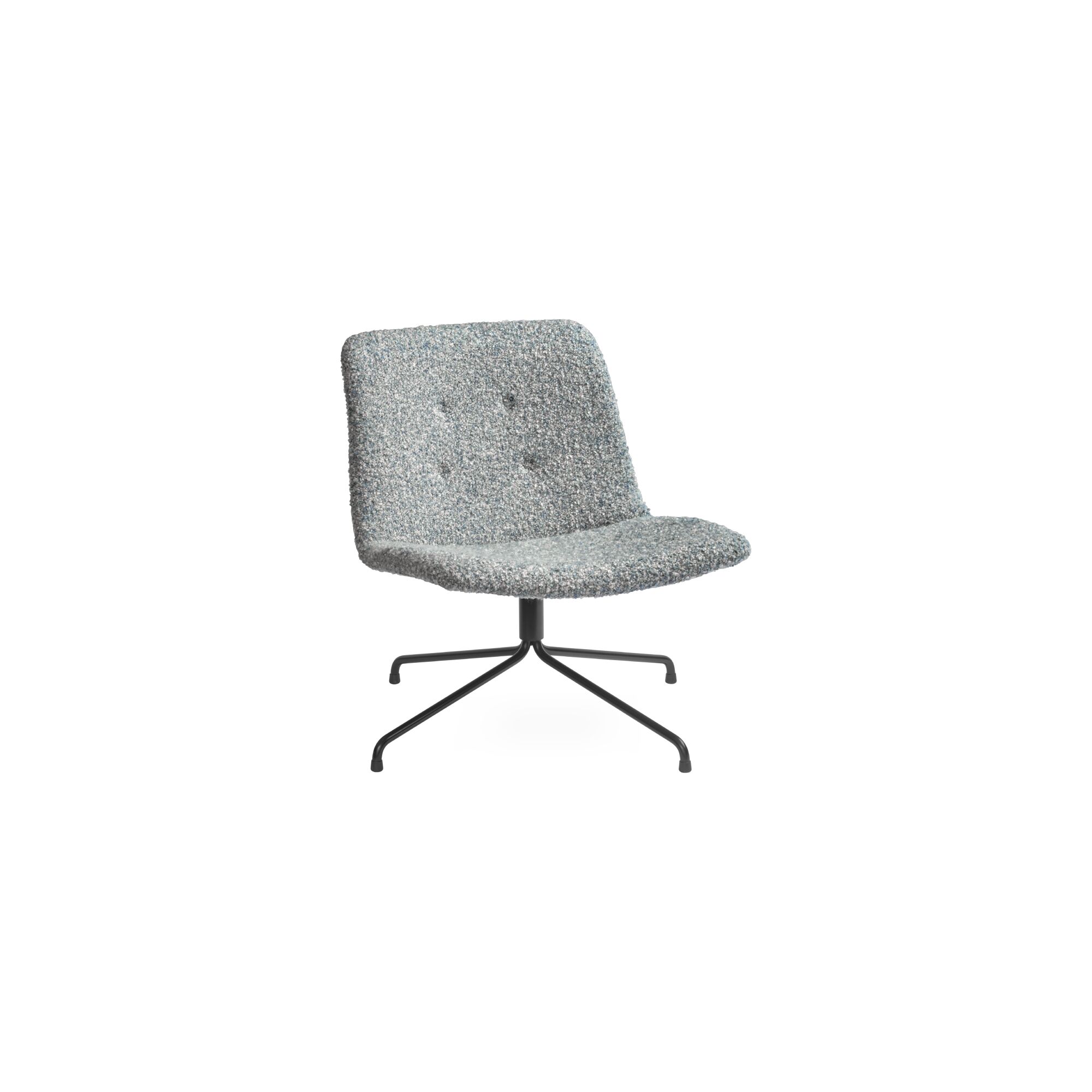 Bent Hansen Primum Lenestol Sort/fluffy 50