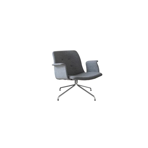 Bent Hansen Primum Poltrona con Braccioli Nero/Hallingdal 65-116