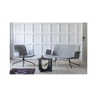 Bent Hansen Primum Poltrona con Braccioli Nero/Hallingdal 65-116