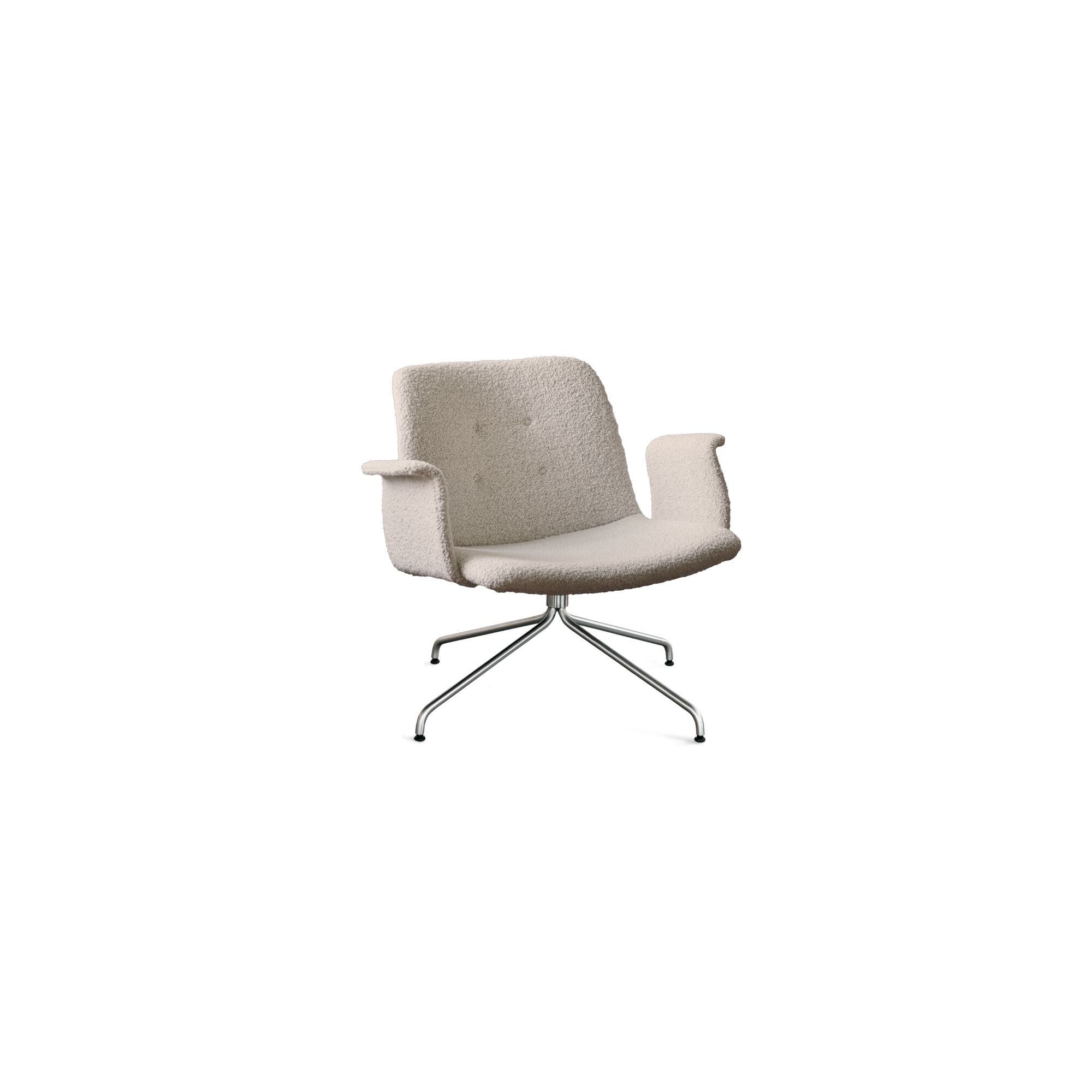 Bent Hansen Primum Lnestol Med Armln Rustfri Stl/Ricco 21
