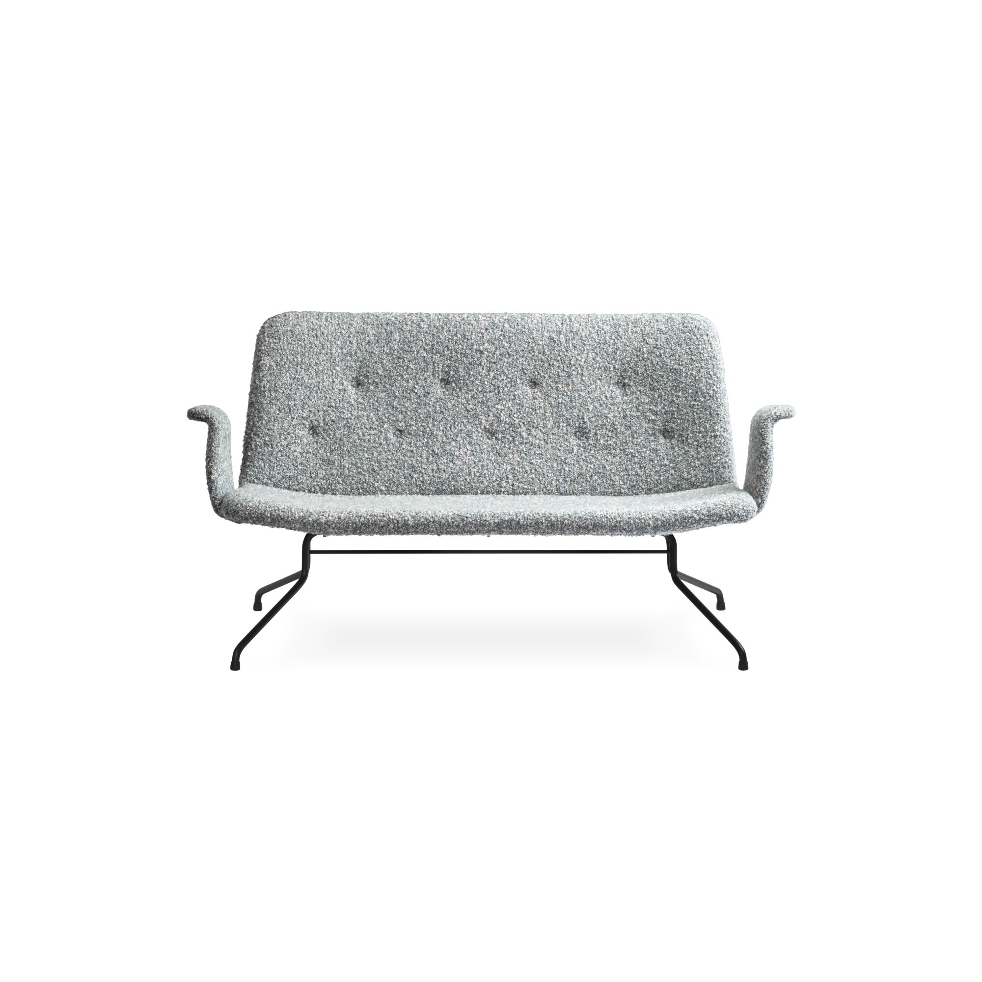 Bent Hansen Primum Sofa Sort/Fluffy 50