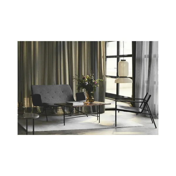 Bent Hansen Primum Sofa Sort/Fluffy 50