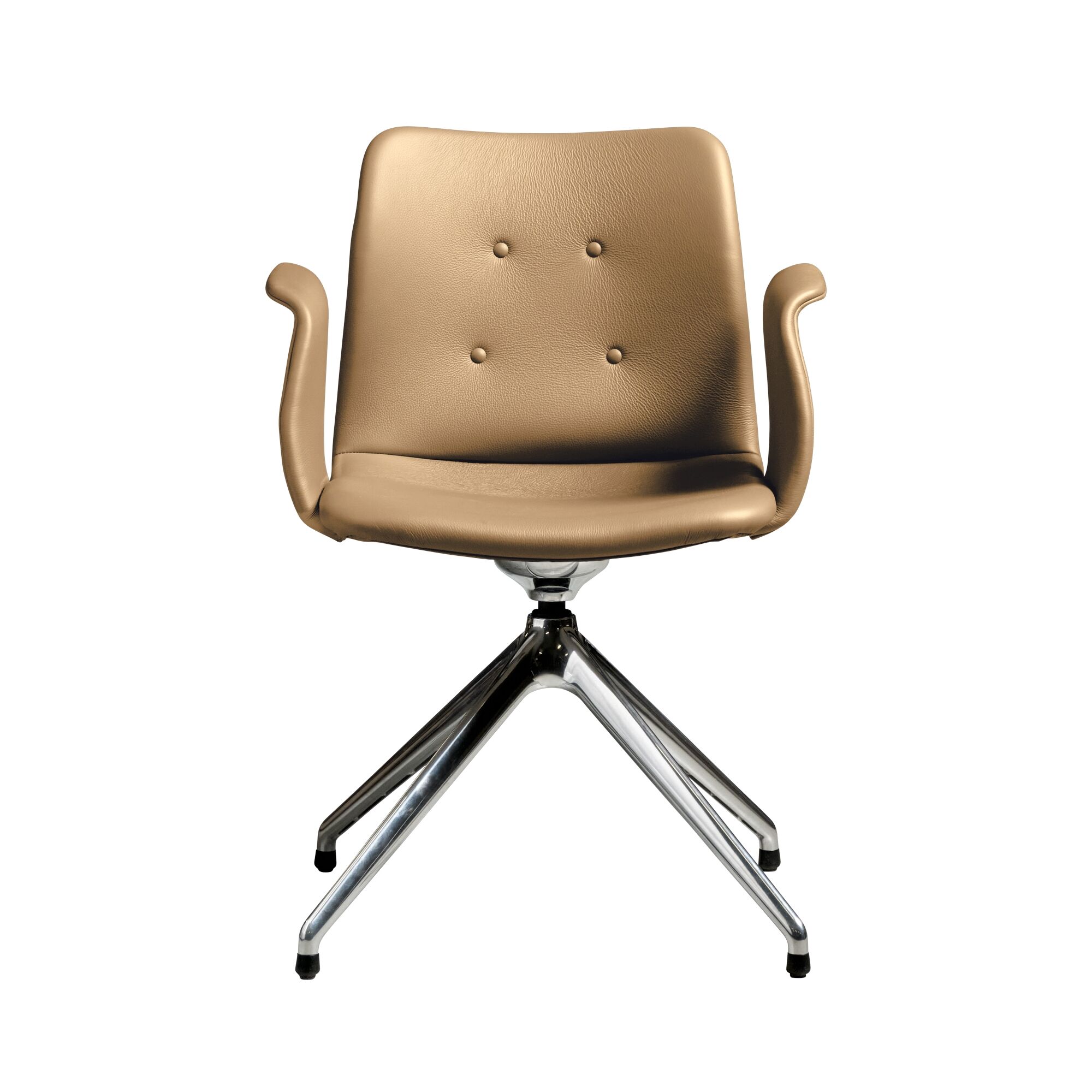 Bent Hansen Primum 4-Star Spisebordsstol Poleret Stl/Zenso 3 261