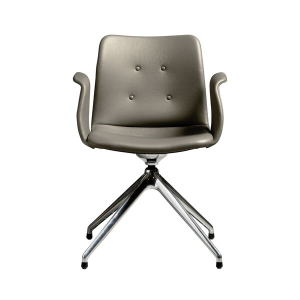 Bent Hansen Primum 4-Star Dining Chair Zenso 3 214/Polished Frame
