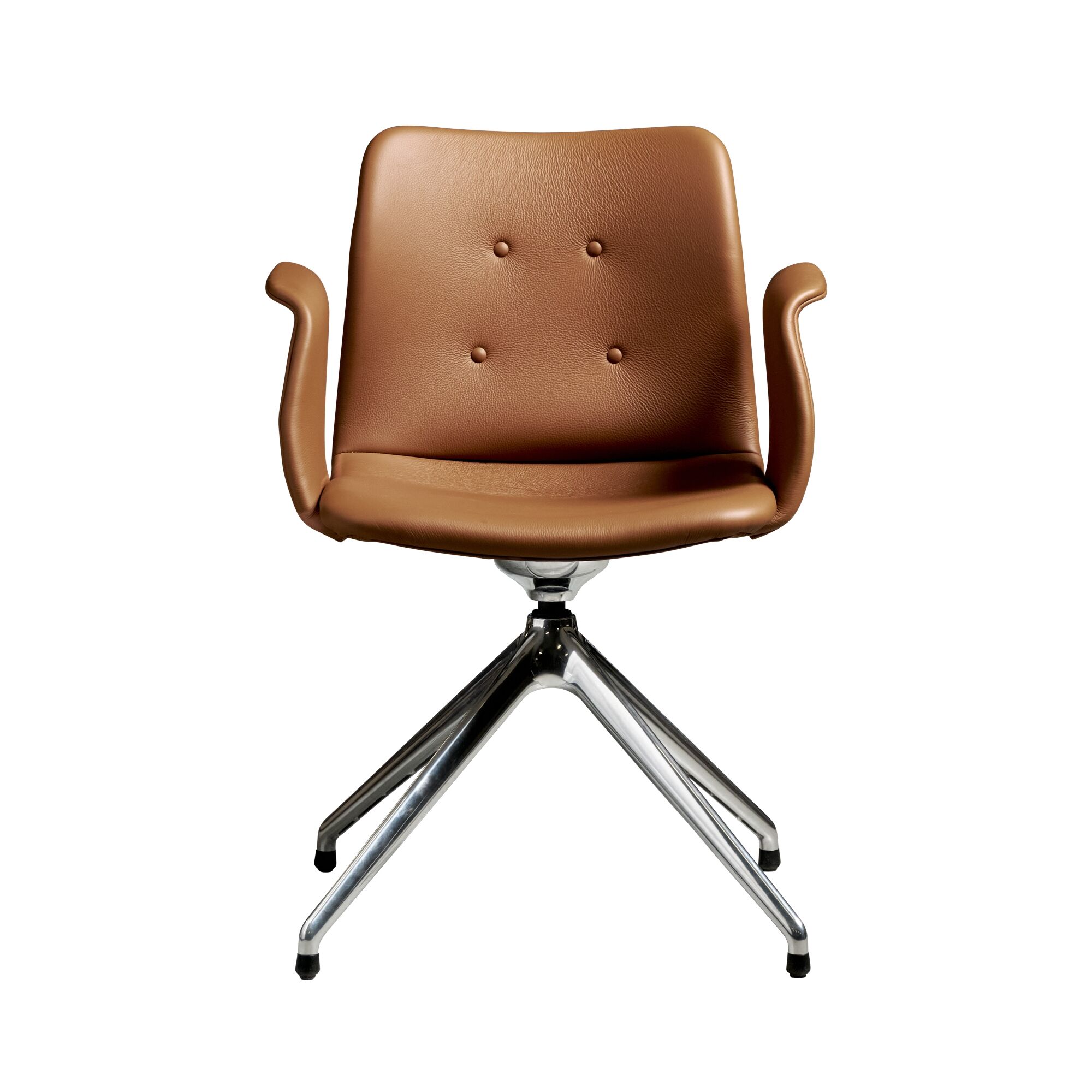 Bent Hansen Primum 4-Star Spisebordsstol Poleret Stl/Zenso 3 223