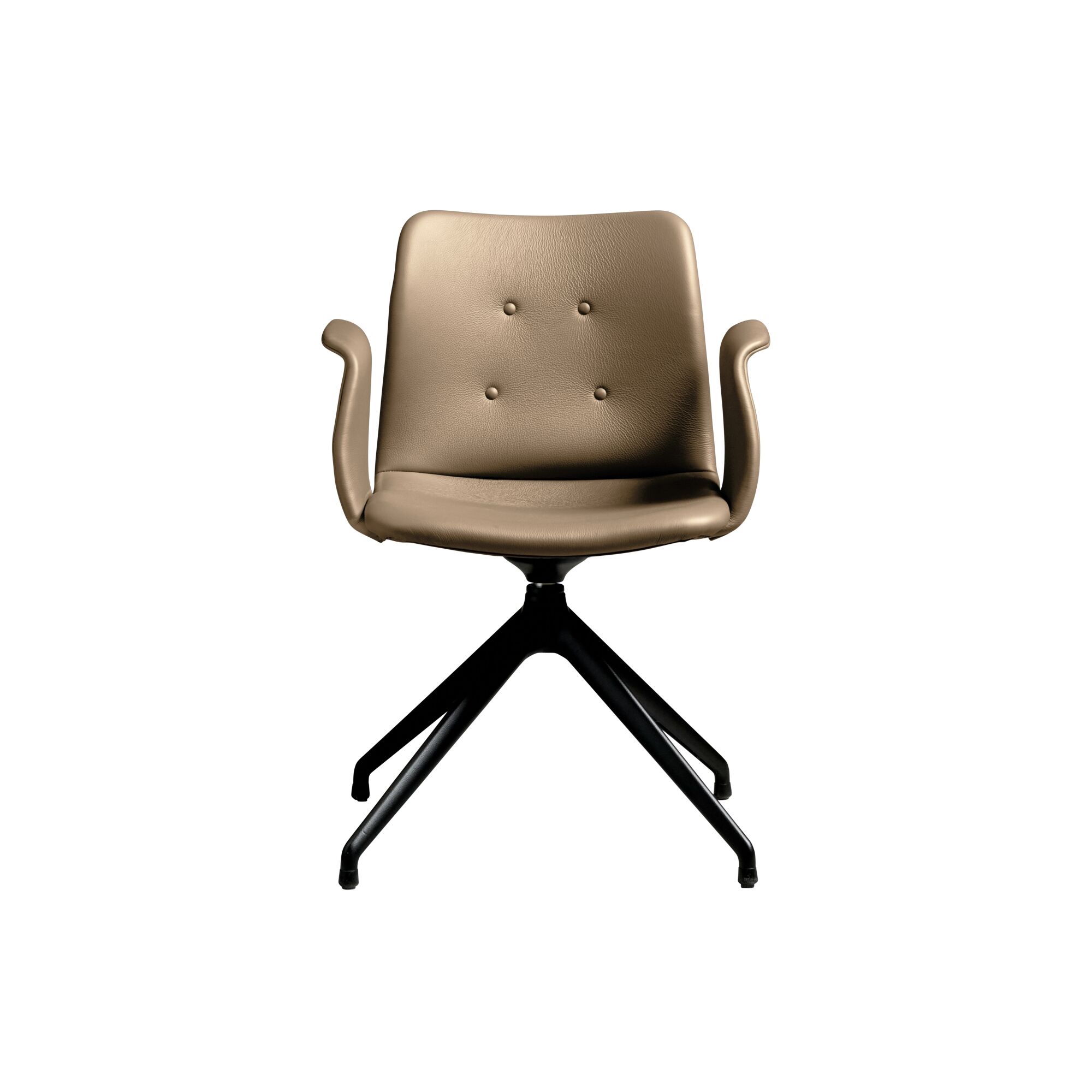 Bent Hansen Primum 4-Star Spisebordsstol Med Swivel Sort/Zenso 3 228