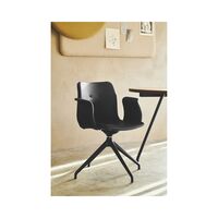 Bent Hansen Primum 4-Star Spisebordsstol Med Swivel Sort/Zenso 3 228