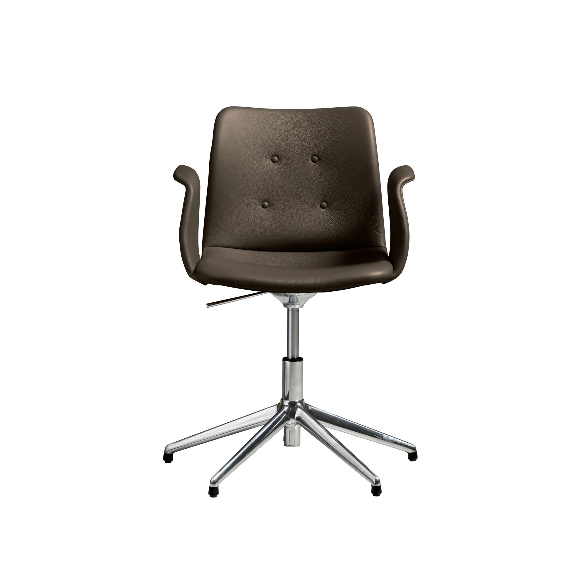Bent Hansen Primum 5-Star Drejestol Med Swivel Poleret Stl/Zenso 3 230