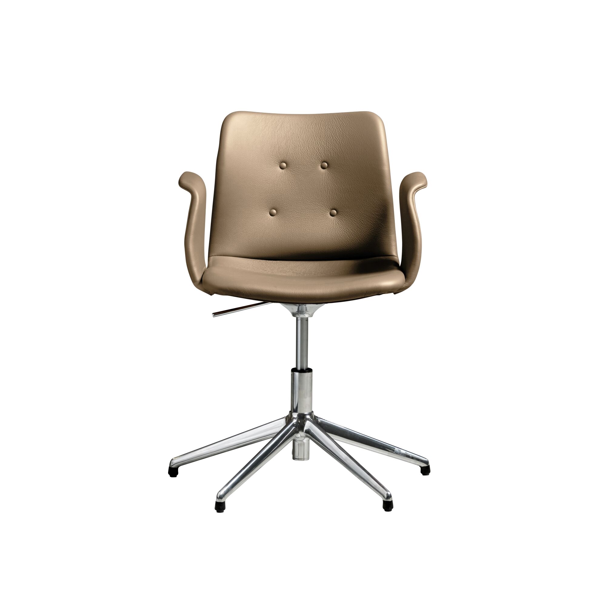 Bent Hansen Primum 5-Star Drejestol Med Swivel Poleret Stl/Zenso 3 228