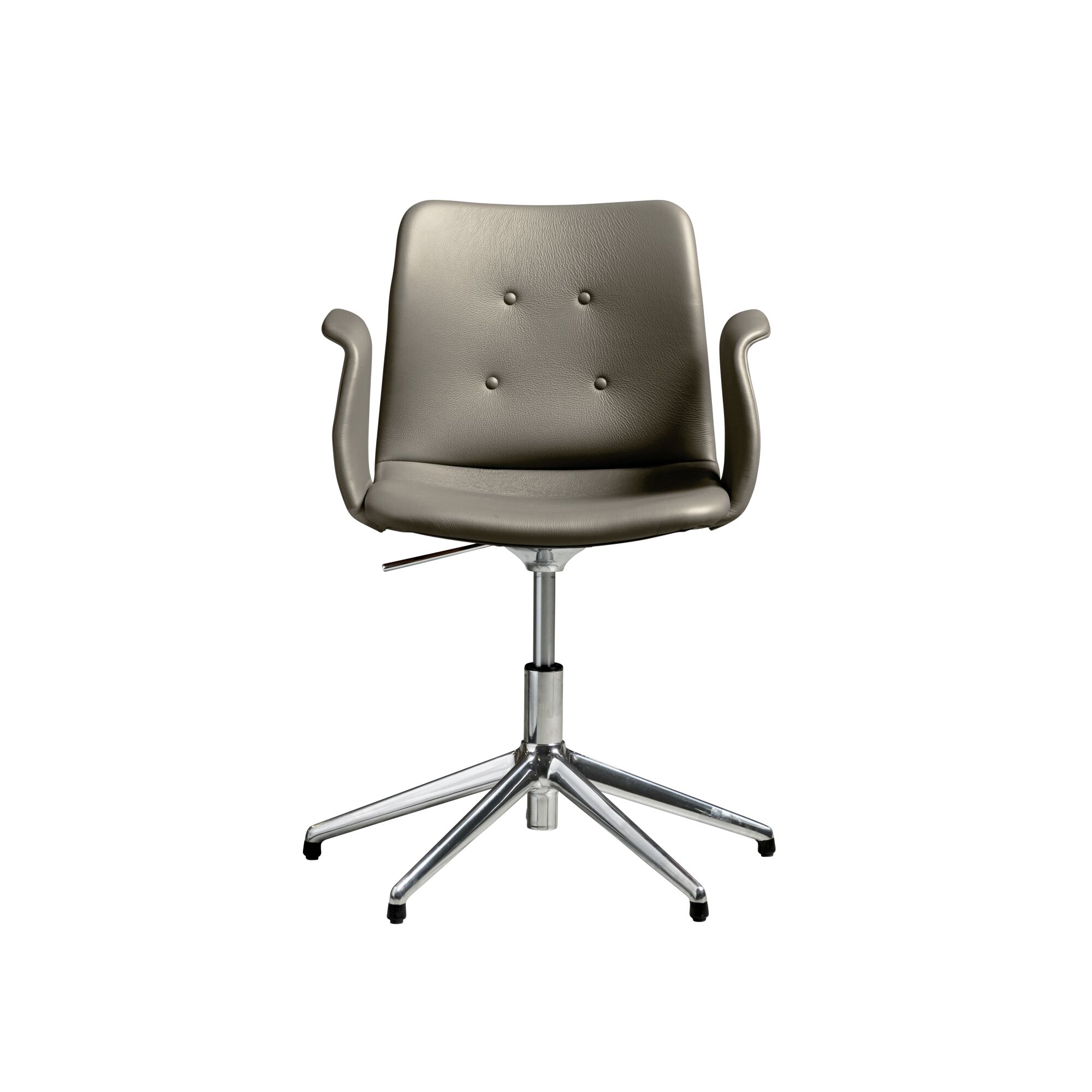 Bent Hansen Primum 5-Star Drejestol Med Swivel Poleret Stl/Zenso 3 214