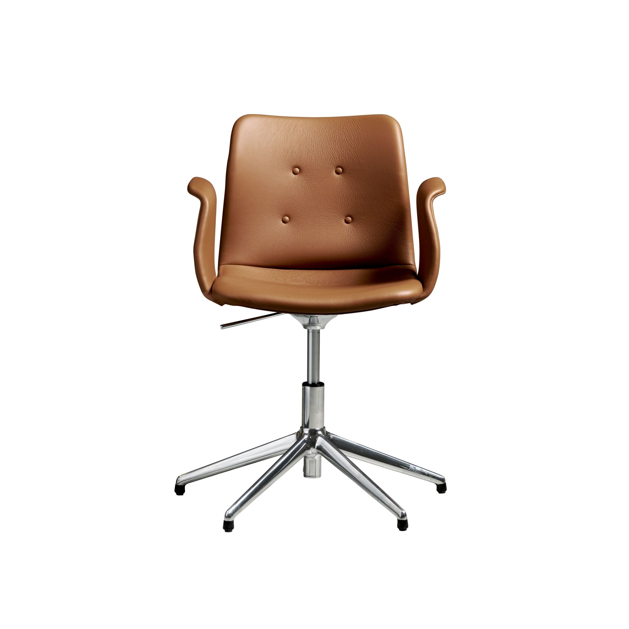Bent Hansen Primum 5-Star Drejestol Med Swivel Poleret Stl/Zenso 3 223