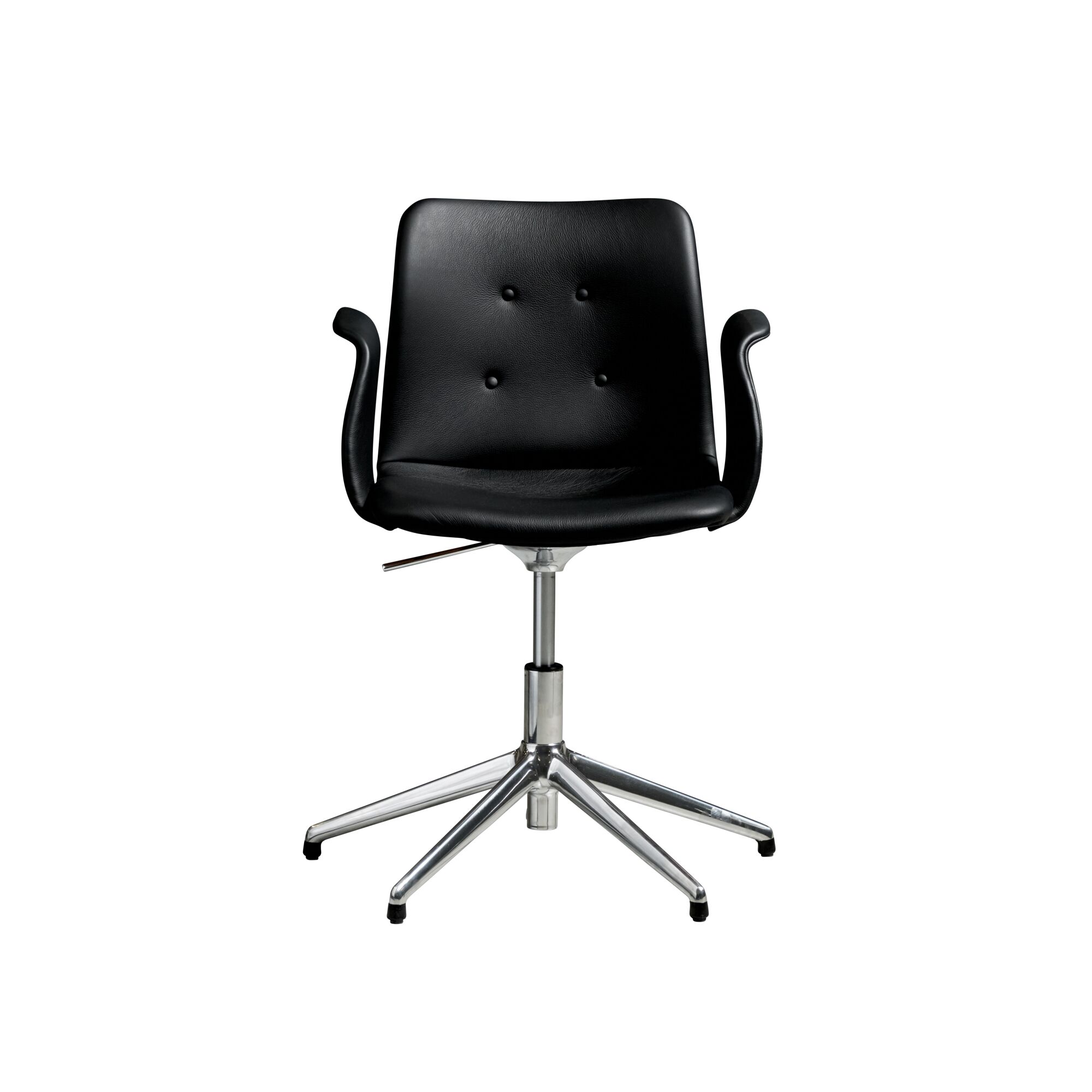 Bent Hansen Primum 5-Star Drejestol Med Swivel Poleret Stl/Zenso 3 207