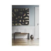 Bent Hansen Plaited Bench Black Nylon