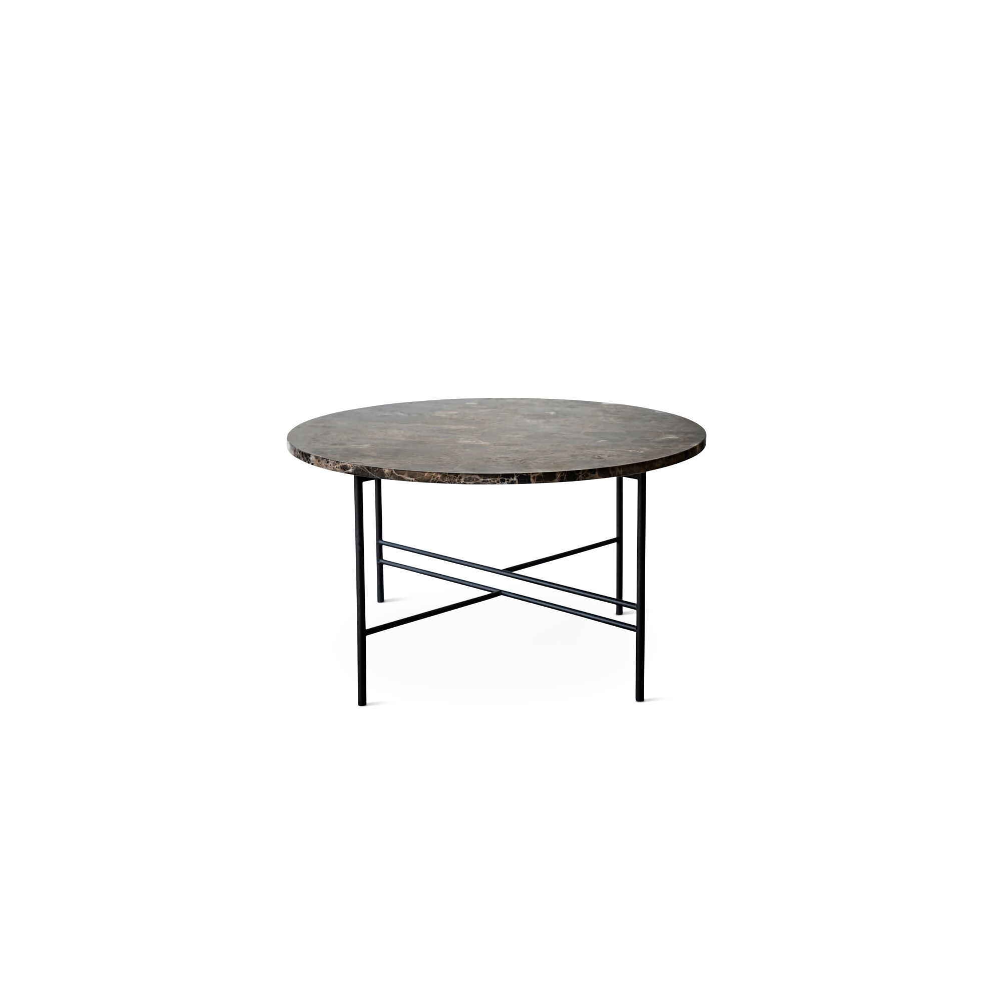Bent Hansen Metro 65/45 Sofabord Emperador Marmor/Mrkebrun