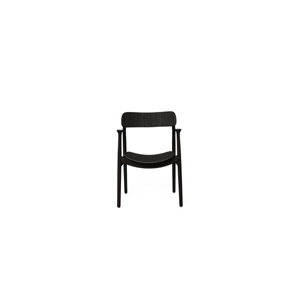 Bent Hansen Asger Dining Chair Black Lacquered Oak