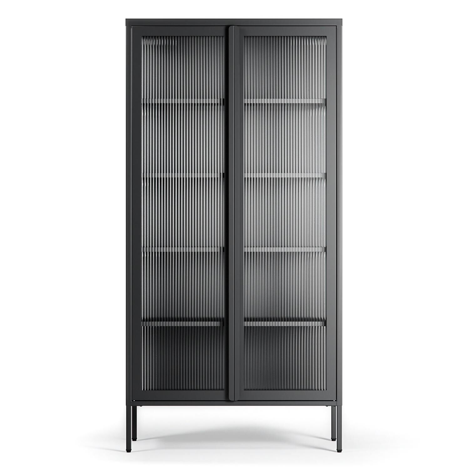 Store Skab 90x180 cm Antracitgrå
