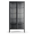 Store Schrank 90x180 cm Anthrazitgrau